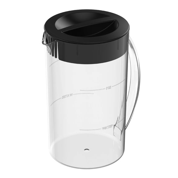 Mainstays Iced Tea and Iced Coffee Pitcher with Lid, 2-Quart