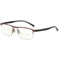 thumbnail image 1 of MAINYU Anti-blue Light Reading Glasses Smart Zoom Progressive Multi-Focus Presbyopia Fashion Rectangular Readers for Women Men Lightweight & Comfortable +1.00~+4.00, 1 of 7