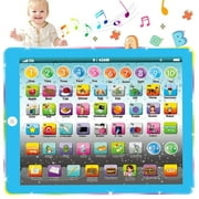 MAINYU Learning Tablet with ABC/Words/Numbers/Games/Music Educational Learning Pad Toys, Preschool Children Toys Toddler Tablet Christmas Birthday Gifts for Age 2 3 4 5 6 Year Old Boys and Girls
