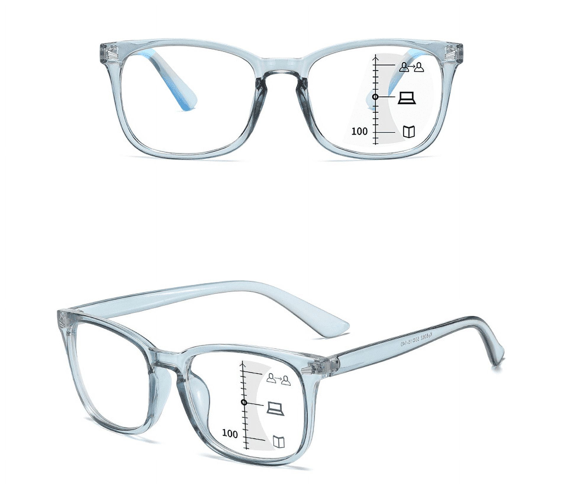 MAINYU Progressive Multifocus Reading Glasses Blue Light Blocking
