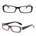 thumbnail image 1 of MAINYU Reading Glasses Blue Light Blocking Computer Reading Glasses Highly Strength Readers Rectangular Readers for Women Men Lightweight Magnification Presbyopia Eyeglasses +4.50 ~ +8.00, 1 of 7