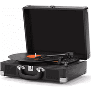 MAIO Turntable Record Player, 3-Speed 33/45/78RPM Vinyl Spinner with 2 Built-in Stereo Speakers, Headphone Jack, USB, AUX-IN, RCA-Out and Recording