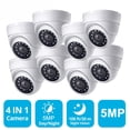 thumbnail image 1 of MAISI 5MP Wired Security Cameras for DVR Camera System, Dome CCTV Surveillance Cameras with 60ft BNC Cable, Night Vision, TVI Technology, and Wide Angle Lens for Home Security Monitor, 1 of 11