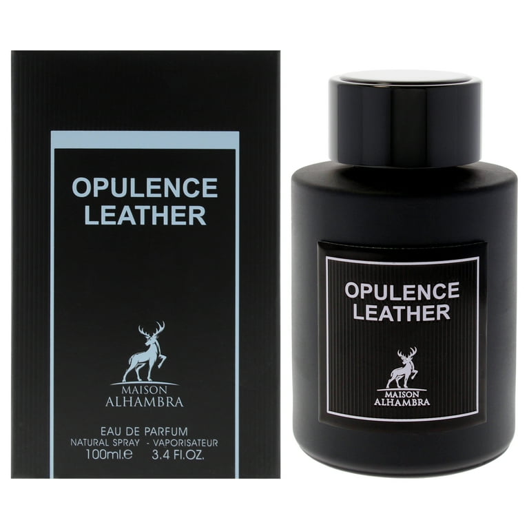 Maison Alhambra Opulence Leather Eau De Parfum Spray By Maison Alhambra - 3.4 oz Maison Alhambra Opulence Leather Eau De Parfum Spray By Maison Alhambra - 3.4 oz