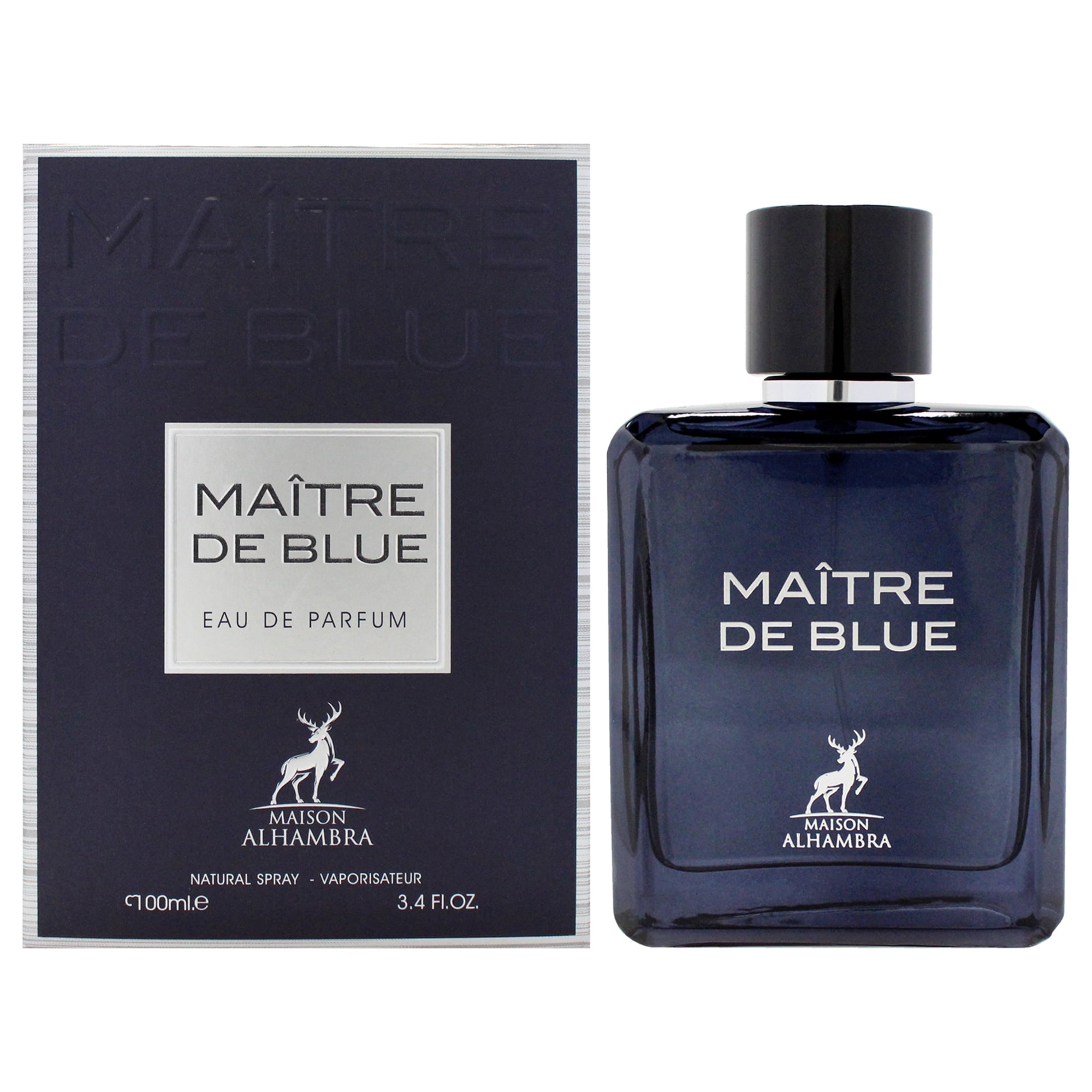 Maison Alhambra Men's Maitre De Blue EDP Spray 3.4 oz Woody