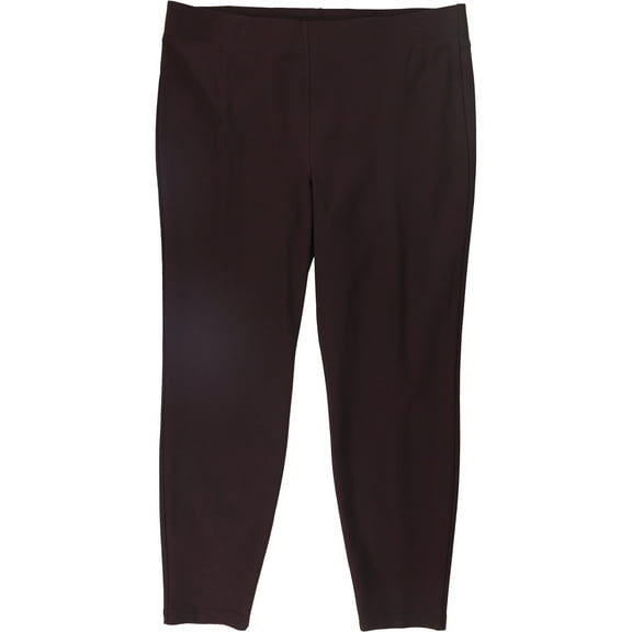 MAISON JULES $49 Womens New 1276 Maroon Skinny Cropped Leggings XXL B+B