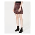 thumbnail image 1 of MAISON JULES $59 Womens New 1271 Red Tweed Mini Skirt M B+B, 1 of 2