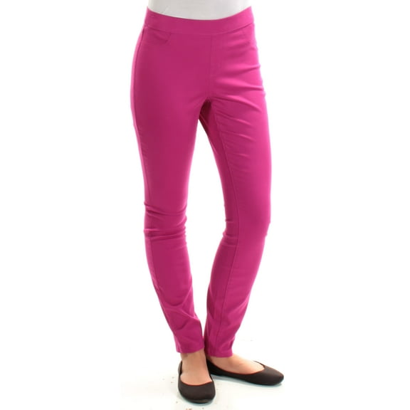 MAISON JULES Womens Purple Skinny Pants Size: S