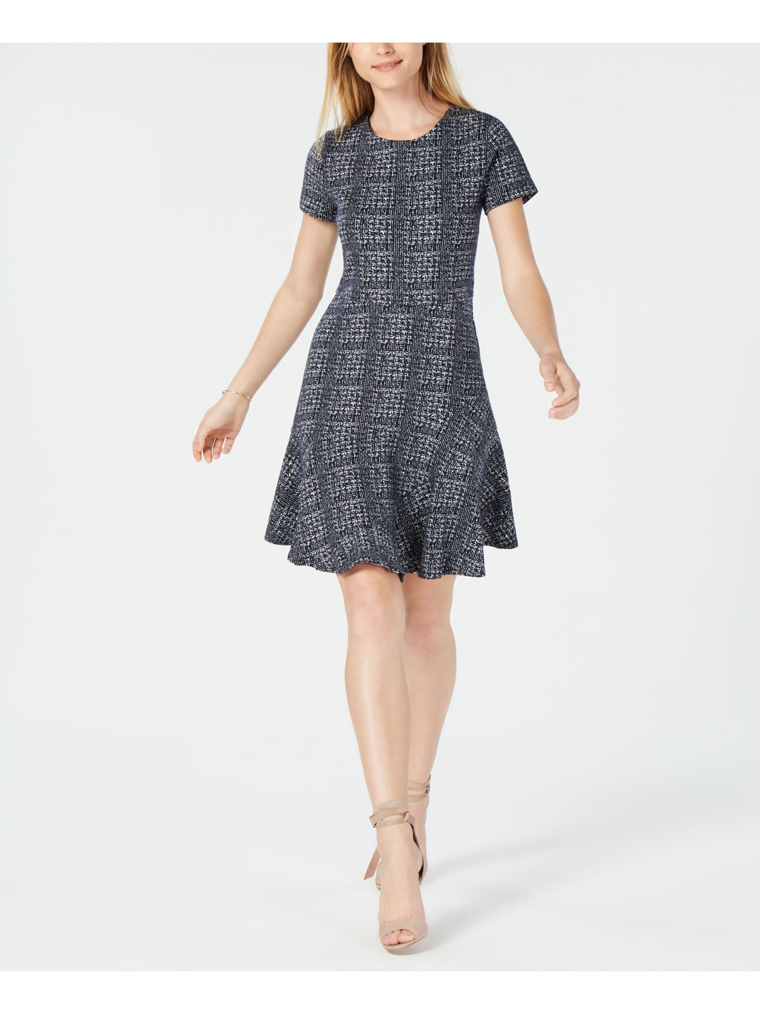 knee length dresses for ladies Soleil Soleil Jules Mini Dress Iris