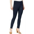 thumbnail image 1 of MAISON JULES Womens Navy Skinny Casual Pants XL, 1 of 1