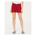 thumbnail image 1 of MAISON JULES Womens Red Shorts Size: 14, 1 of 2