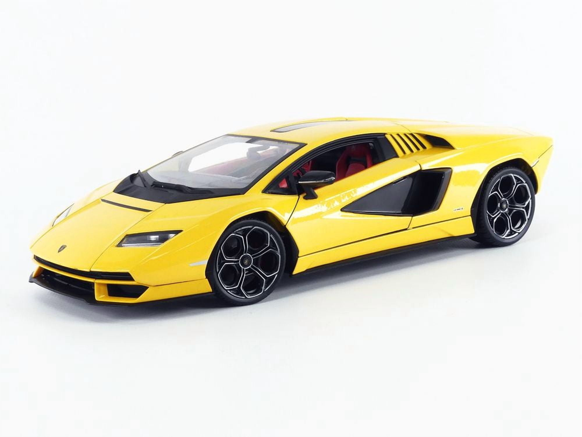 Maisto 1/18 – Lamborghini Countach LPI 800-4 2021 – Modèle Réduit Orange 31459OR