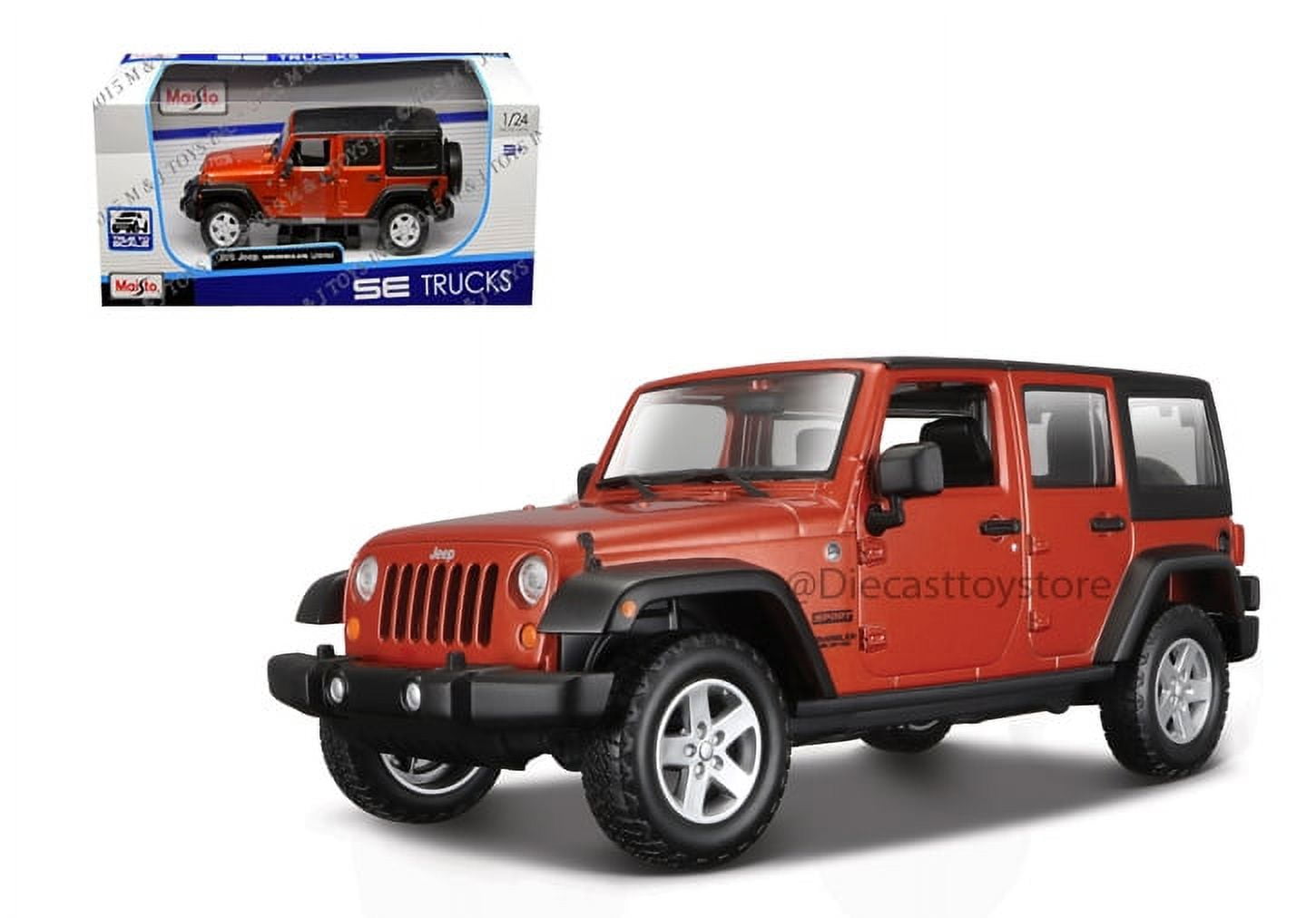 MAISTO 1:24 W/B - SPECIAL EDITION TRUCKS - 2015 JEEP