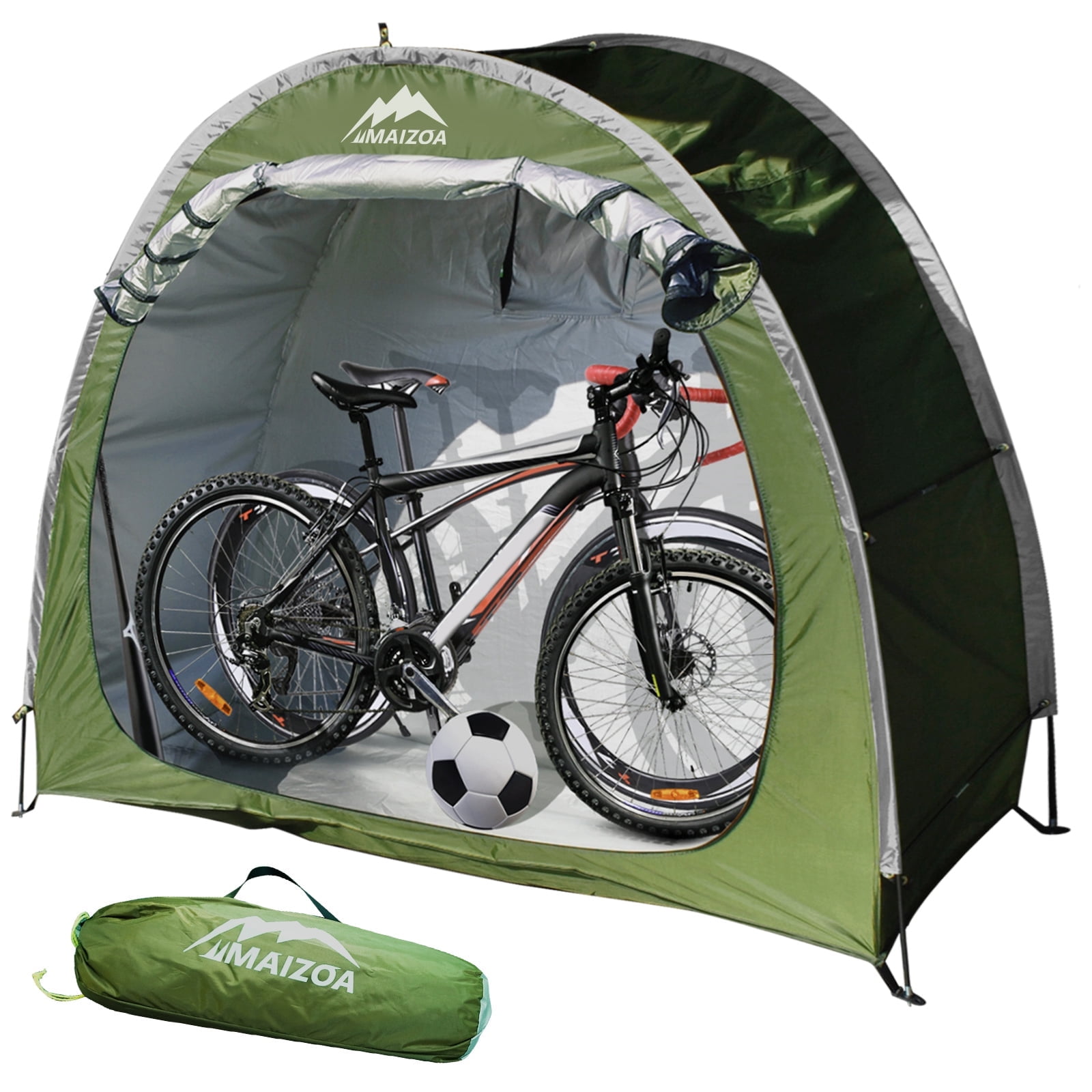 MAIZOA Outdoor Bike Covers Storage Shed Tent,210D Oxford
