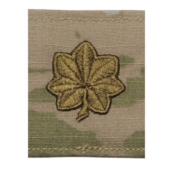 MAJ Major Rank Army Rank Gore-Tex Slide-On OCP Patch