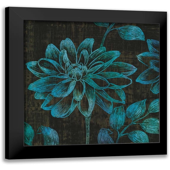 MAJA 12x12 Black Modern Framed Museum Art Print Titled - Boudoir I