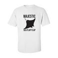 thumbnail image 1 of MAJESTIC SEA FLAP FLAP Adult Short Sleeve T-shirt, 1 of 4