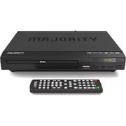Open Box MAJORITY DVD CD Player, HDMI Input, USB Playback, RCA, Multi-Region & Connection