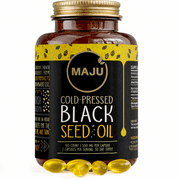 Maju Superfoods Black Seed Oil Softgels, 3X Thymoquinone, 60 Count
