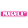 thumbnail image 1 of MAKAILA Street Sign Childrens Name Room Sign | Indoor/Outdoor |  36" Wide, 1 of 5