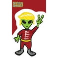 thumbnail image 1 of MAKE ALIENS GREAT AGAIN STICKER, 21st Century Allien World Tour Weather Resistant Long Lasting In / Out Sticker, 1 of 1