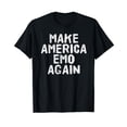 thumbnail image 1 of MAKE AMERICA EMO AGAIN Funny Goth US Gift Idea T-Shirt, 1 of 5