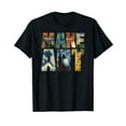 thumbnail image 1 of MAKE ART | Funny Artist Artistic Humor Painting Cool T-shirt, 1 of 5