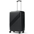 thumbnail image 1 of WASUHE 20" Hardside Carry-on Expandable Luggage,Hardshell Suitcase With Divider Pockets,Four Multi-directional Wheels，Expandable For Up to 15% More Space,With Scratch-Resistant Surface,Black, 1 of 10