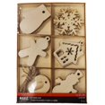 thumbnail image 1 of MAKE MARKET CHRISTMAS DIY WOOD TAGS / ORNAMENTS, 1 of 1