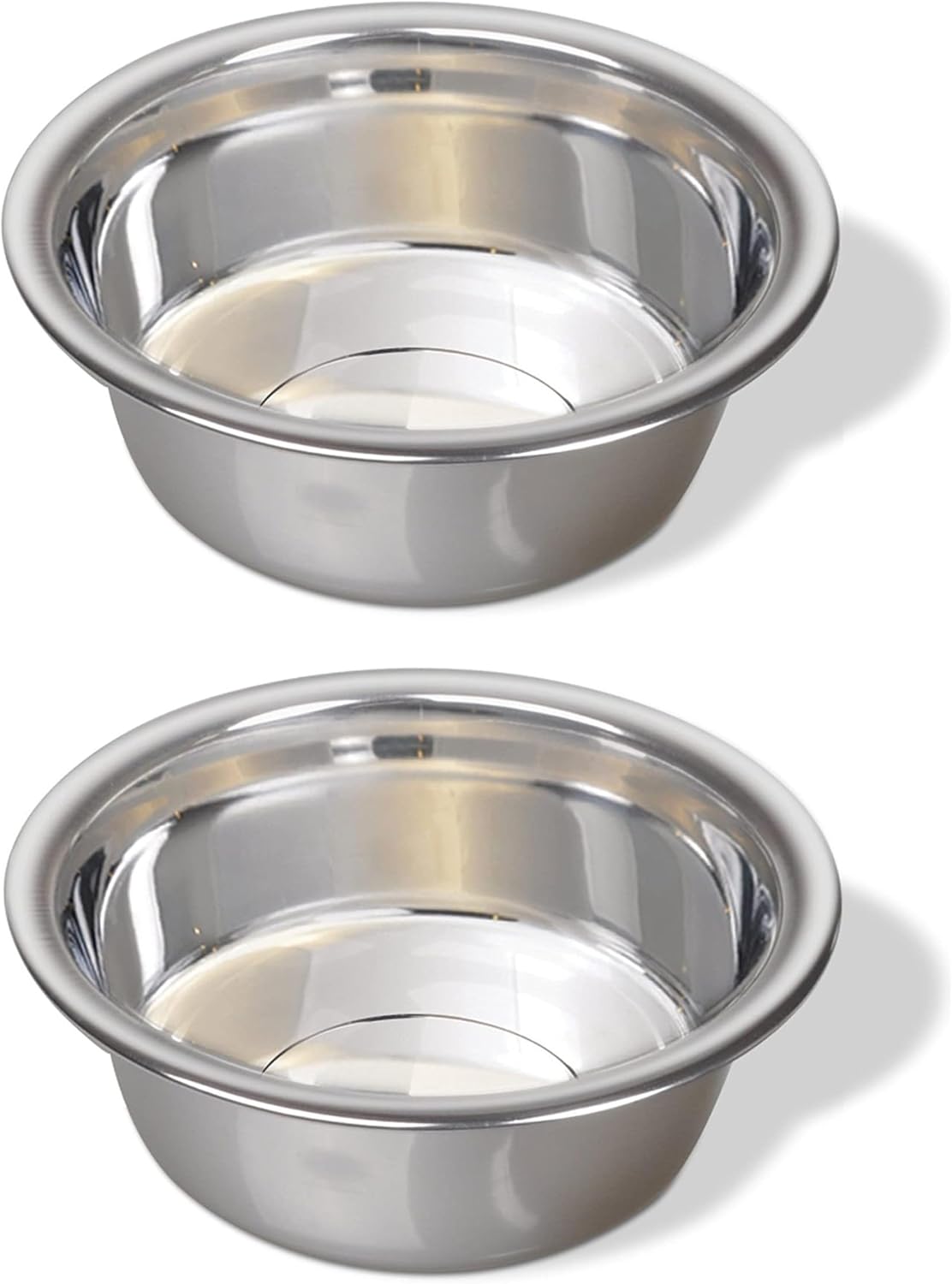 Dog Water Bowl Podinor 2 Pack Stainless Steel Dog Bowl - 0.75 Gallon (96oz)  Large Dog Water & Food Bowl For Medium To Big Dogs, Black Stainless Steel Dog  Bowls