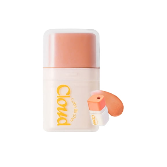 MAKEHEAL CLOUD CUBE BLUSHER Breezy Peach