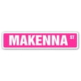 thumbnail image 1 of MAKENNA Street Sign Childrens Name Room Sign | Indoor/Outdoor |  36" Wide, 1 of 5