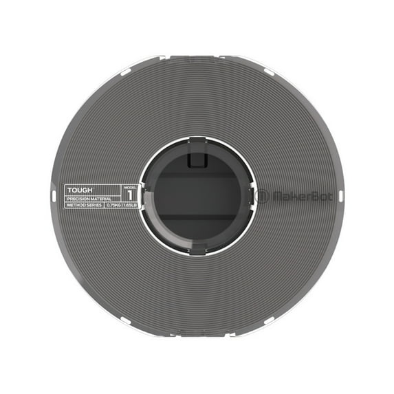 MakerBot Tough Precision Filament - 1.75mm, 0.75kg for Method and Method X 3D Printer (Slate Gray)