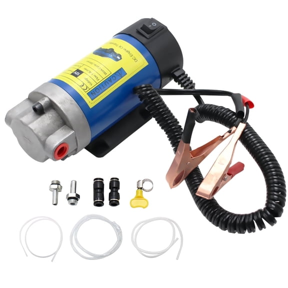 MAKERELE Oil Change Pump,Electric Extractor Kit Engine Oil Pump Portable Oil Change Pump