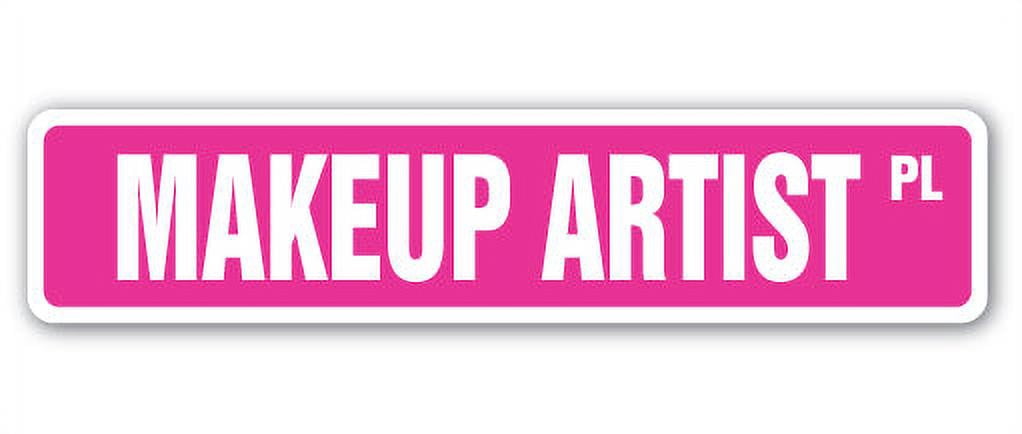 MAKEUP ARTIST Street Sign fashion trends colors palette brushes ...