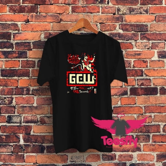MAKI ITOH GCW THE CUTEST IN THE WORLD GRAPHIC T-SHIRT