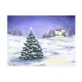 thumbnail image 1 of MAKIKO 'Christmas Tree In Snow' Canvas Art, 1 of 3