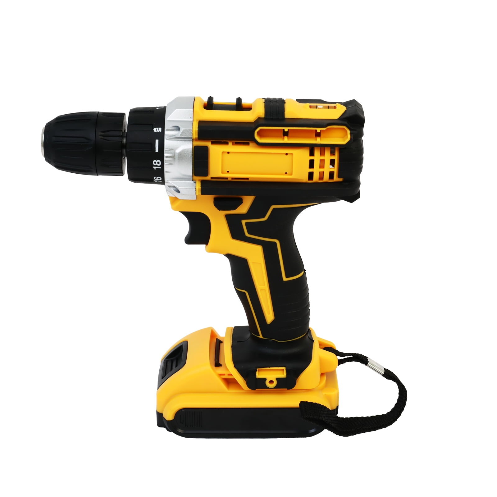 MAKIT HOME 21V Impact Drill Tool Kit with Drill Bits 120 PCS Cordless Electric Drill Impact Drill 2 x 2.0Ah Batteries Charger Maximum Torque 45Nm for Screwdriver and Drilling Walmart Business Supplies