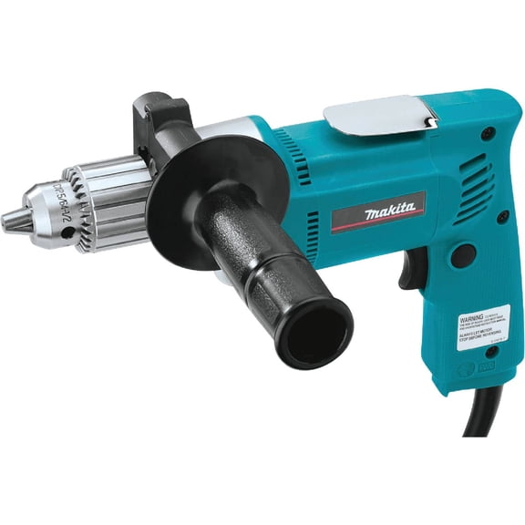 MAKITA 1/2" DRILL, 6.5 AMP, 0-550 RPM, METAL 6302H