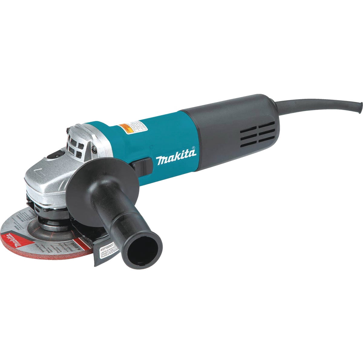 MAKITA 4-1/2" Angle Grinder 7.5 AMP 11,000 RPM With Diamond Blade Model 9557NBX