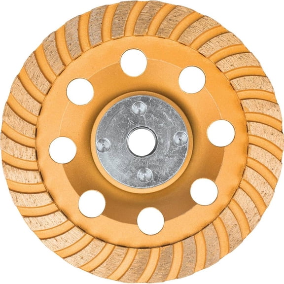 Makita-A-98871 5 In. Low-Vibration Diamond Cup Wheel, Turbo