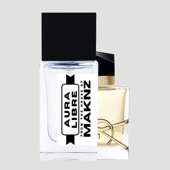 MAKNZ Aura Libre Eau de Parfum, Inspired by Libre, Perfume for Women, 1.7 oz / 50ml Floral, Citrus, Lavender, Vanilla, Aromatic, Sweet, Powdery