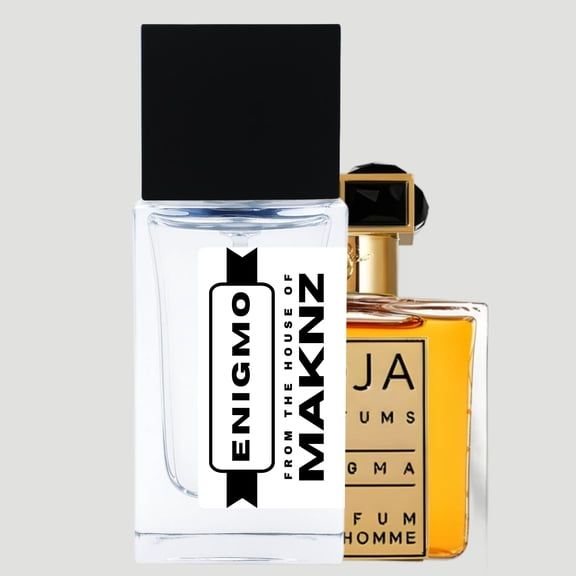 MAKNZ Enigmo Eau de Parfum, Inspired by Enigma, Cologne for Men, 1.7 oz / 50ml Warm Spicy, Vanilla, Fresh Spicy, Woody, Amber, Sweet, Citrus, White Floral, Fresh