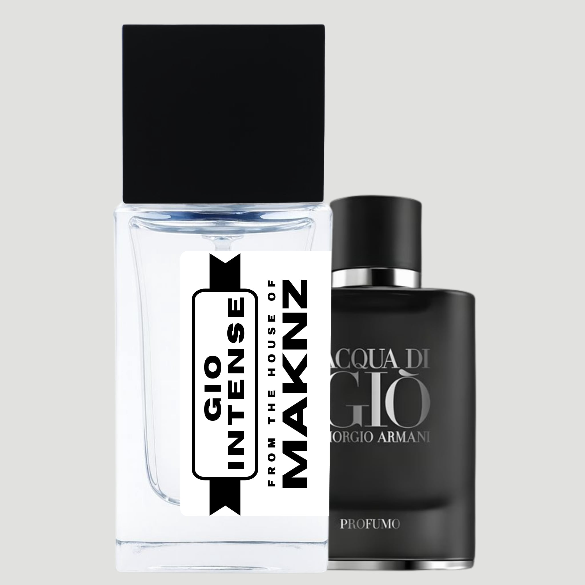 MAKNZ Gio Intense Eau de Parfum, Inspired by Giò Profumo, Cologne for ...