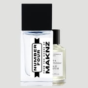 MAKNZ Number Four Eau de Parfum, Inspired by Thomas Kosmala No. 4, Unisex Cologne, 1.7 oz / 50ml   Musky, Amber, Woody, Powdery, Citrus, Warm Spicy, Animalic Scent