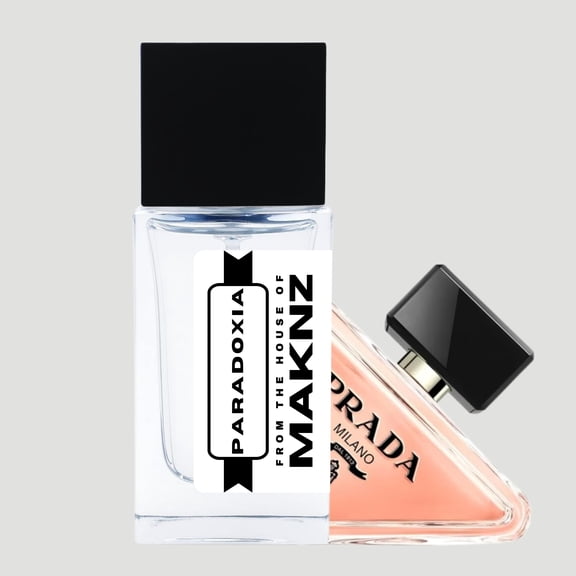 MAKNZ Paradoxia Eau de Parfum, Inspired by Paradoxe, Perfume for Women, 1.7 oz / 50ml White Floral, Citrus, Sweet, Amber, Vanilla, Powdery, Fruity, Musky, Fresh
