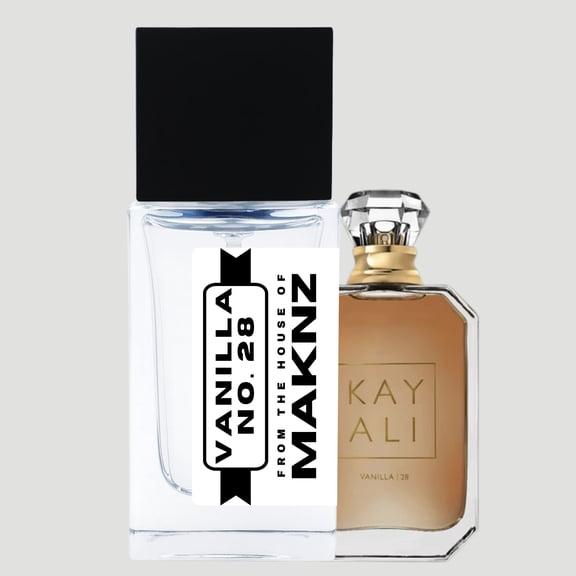MAKNZ Vanilla No. 28 Eau de Parfum, Inspired by Vanilla 28, Unisex Cologne, 1.7 oz / 50ml Amber, Sweet, Woody, Vanilla, Warm Spicy, Powdery, Musky, Floral, Patchouli