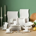 thumbnail image 1 of MALACASA Porcelain Tableware Sets, Ivory White, 30-Piece (6 Packs), 1 of 7