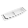 thumbnail image 1 of MALACASA, Series Blance, Porcelain Dinner Set with 11" Rectangular Plate and 13.25" Rectangular Plate Serving Platters Tray, Set of 2, 1 of 8