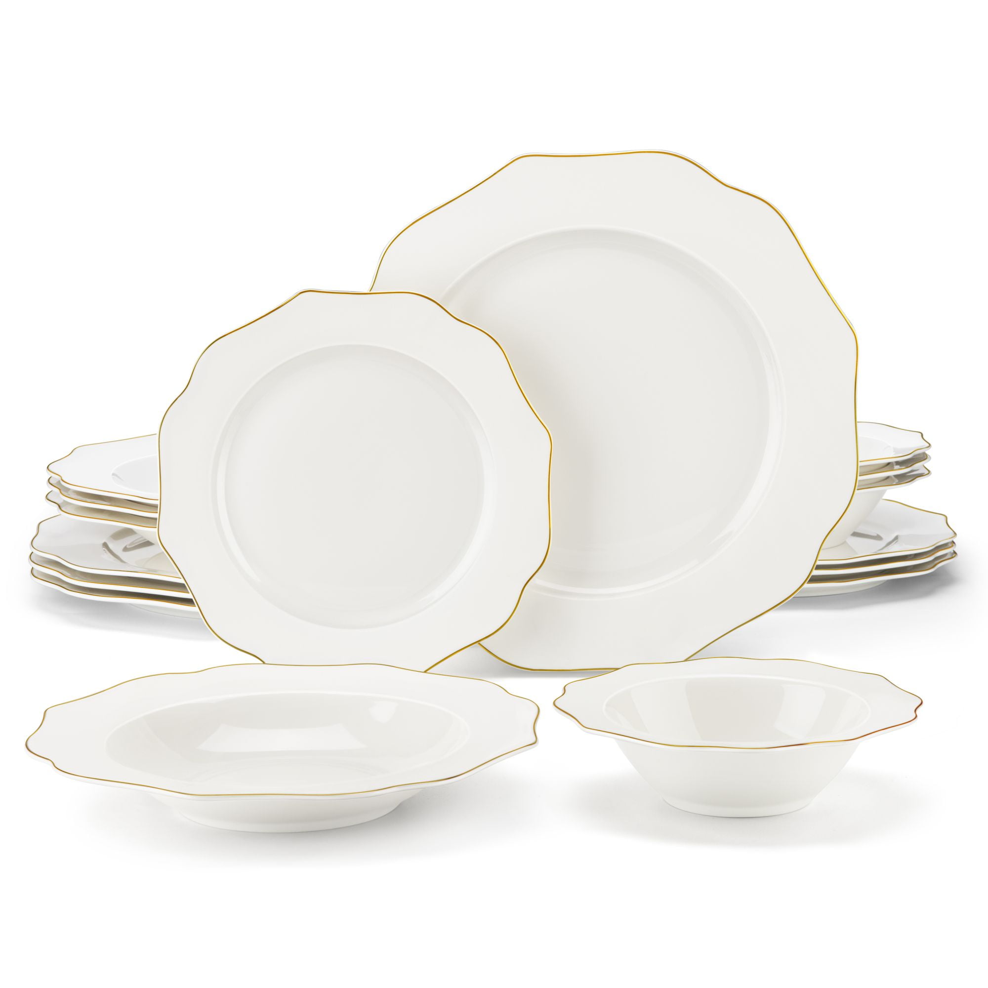 MALACASA Amelia Dinnerware Set Review